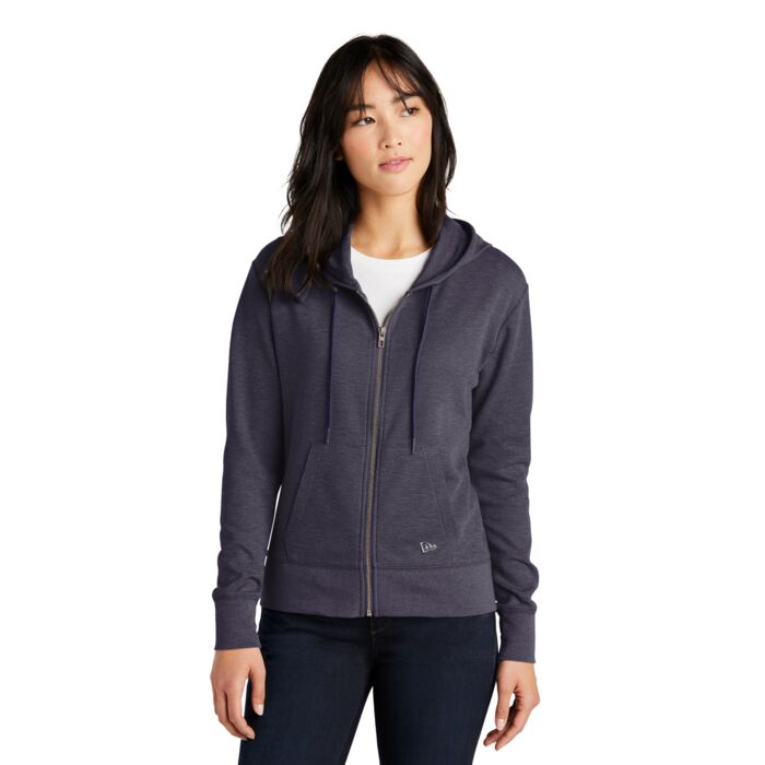 Women's Thermal Full Zip Hoodie Thumbnail