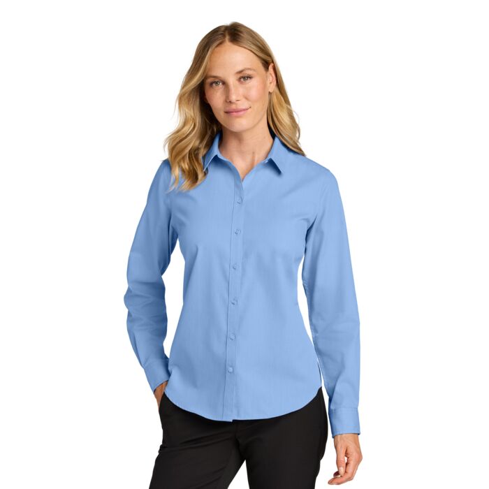 Women's Long Sleeve Nailhead Easy Care Shirt Thumbnail