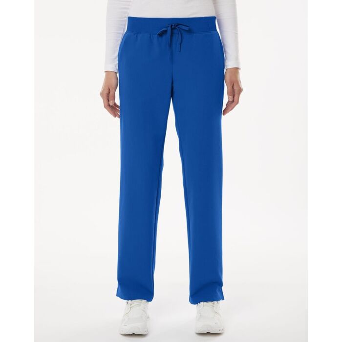 Women's Petite Sizes Xenos Essential Knit-Waist Scrub Pants Thumbnail