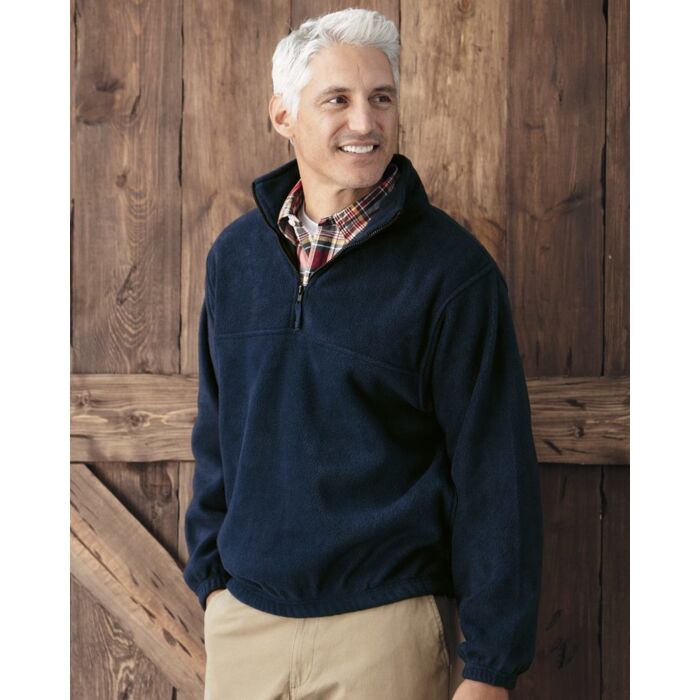 Unisex Fleece Quarter-Zip Pullover Thumbnail