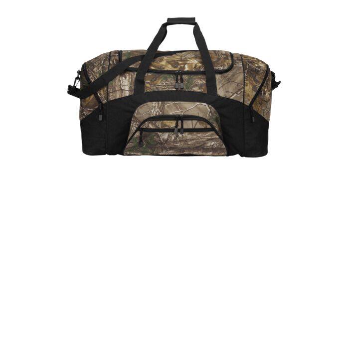 Camouflage Colorblock Sport Duffel Thumbnail