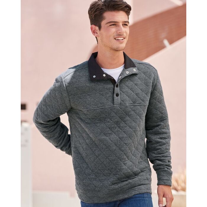 Men's Quilted Half-Snap Pullover Thumbnail