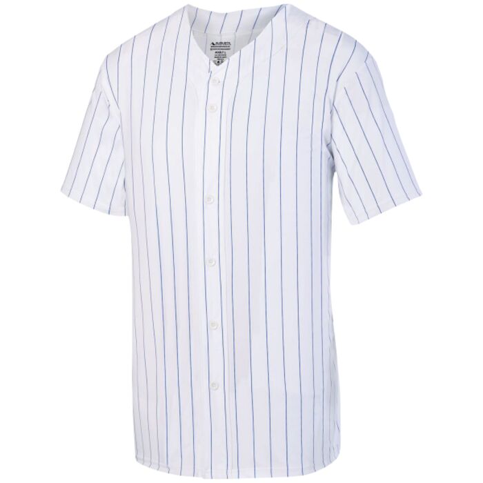 Pinstripe Full-Button Jersey Thumbnail