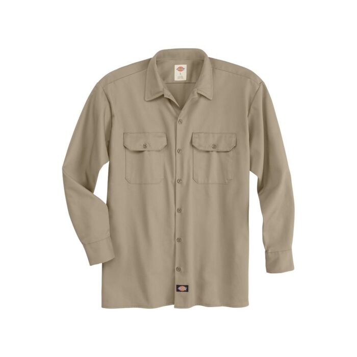 Men's Heavyweight Cotton Long Sleeve Shirt Thumbnail