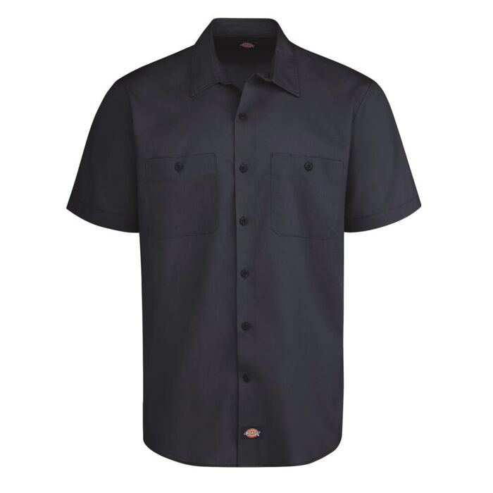 Men's Tall Industrial Worktech Ventilated Short Sleeve Work Shirt Thumbnail