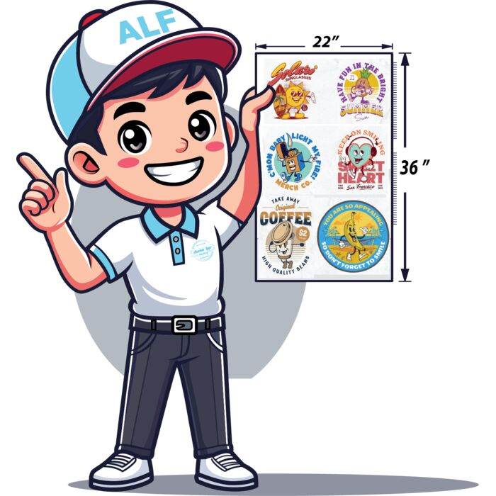 DTF 22" x 36" - Upload Gang Sheet Thumbnail