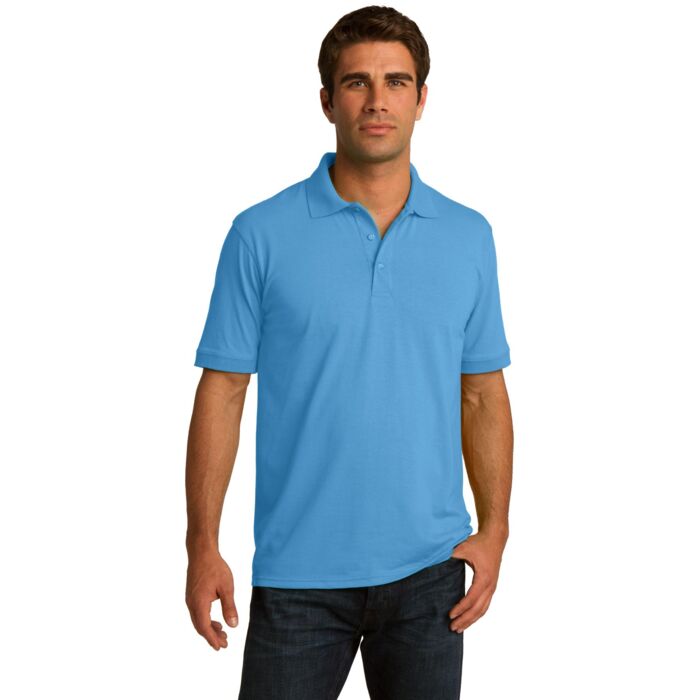 Adult Jersey Knit Polo Thumbnail