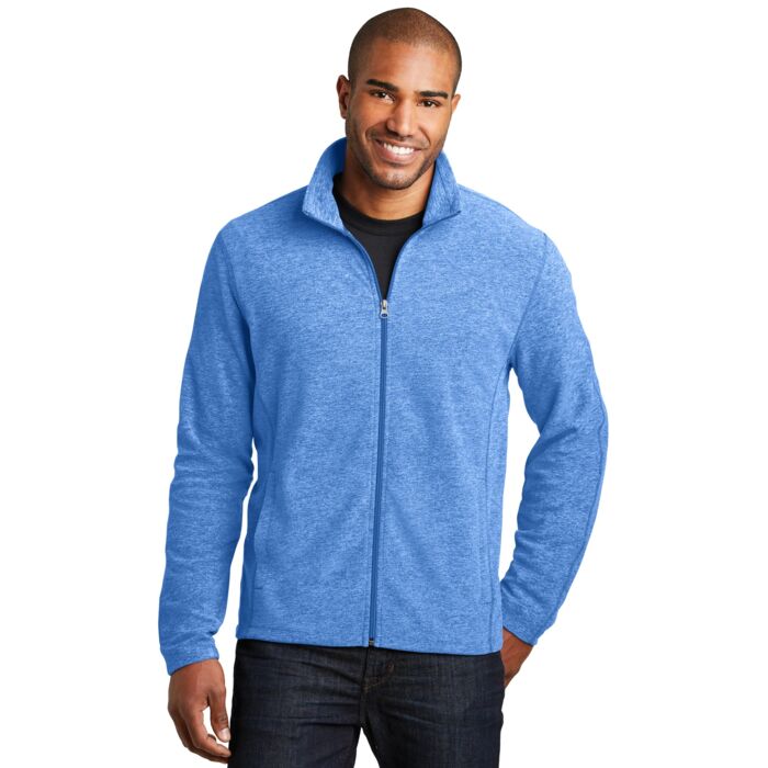 Adult Heather Microfleece Jacket Thumbnail