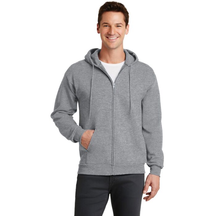 Unisex 50/50 Full-Zip Hooded Sweatshirt Thumbnail