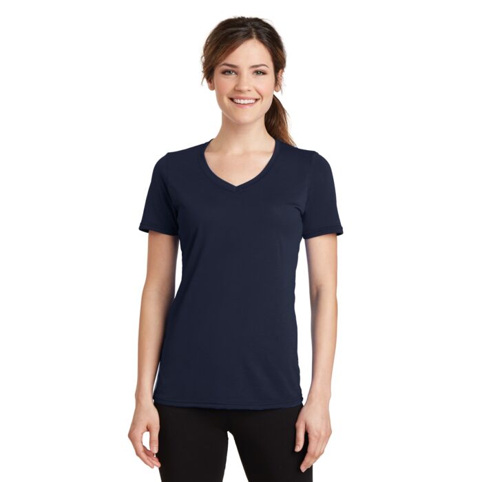 Ladies 65/35 Performance V-Neck T-Shirt Thumbnail