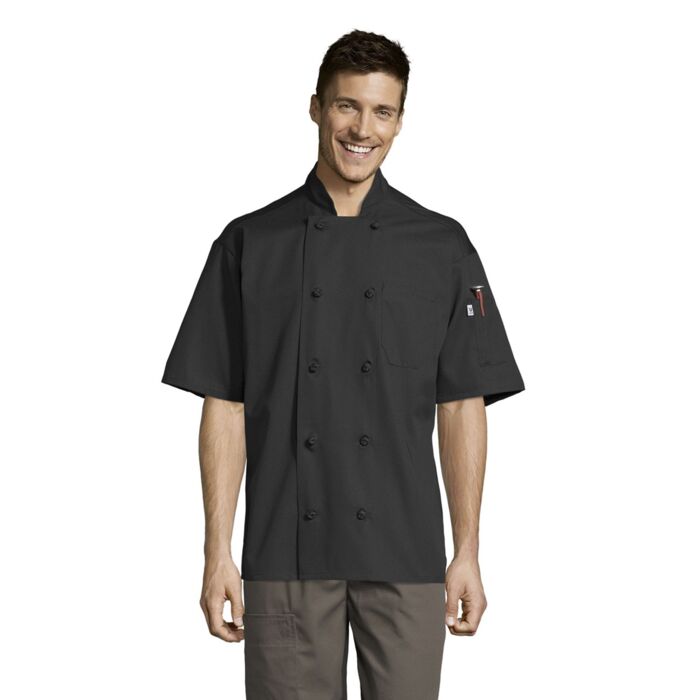 Antigua W/Mesh Chef Coat Thumbnail